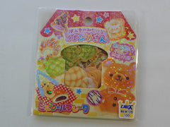 Cute Kawaii Japan Bakery Breads Stickers Flake Sack - Vintage