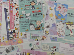 Cute Kawaii Snoopy Peanuts Writing Letter Paper + Envelope Stationery Theme Set