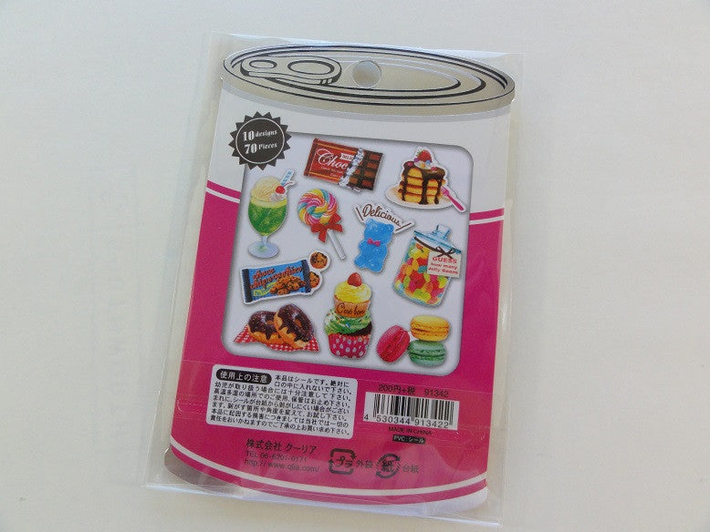Cute Kawaii Q-Lia Candy Sweets Chocolate Photo Stickers Sack