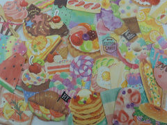 Cute Kawaii Food Deli and Bakery Flake Stickers - 40 pcs - for Journal Planner Craft Scrapbook