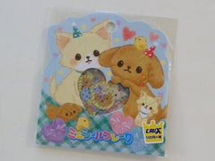 Cute Kawaii Crux Dog Puppy Stickers Flake Sack