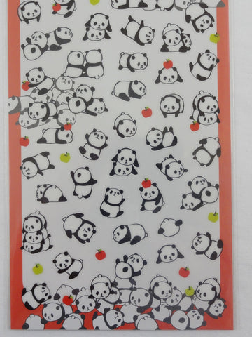 Cute Kawaii Mind Wave Baby Panda Sticker Sheet - for Journal Planner Craft