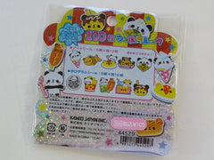 Cute Kawaii Kamio Panda Food Tako Yaki Stickers Sack - Vintage