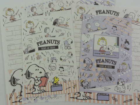 Peanuts Snoopy Letter Sets - C - Stationery Writing Paper Envelope