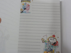 Cute Kawaii Snoopy 4 x 6 Inch Notepad / Memo Pad - Stationery Designer Paper Collection