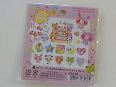 Cute Kawaii Kamio Mogo Mogo Animal Friends Stickers Sack - Vintage