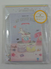 Cute Kawaii Crux Perfect Day Unicorn Letter Set Pack - Stationery Writing Paper Penpal