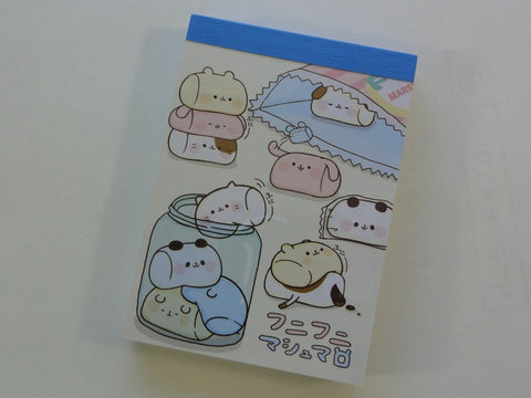 Kawaii Cute Kamio Marshmallow Mini Notepad / Memo Pad