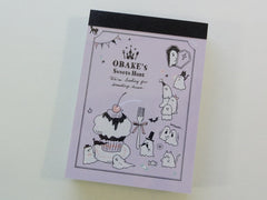 Kawaii Cute Q-Lia Ghost Obake's Sweets Hunt Mini Notepad / Memo Pad