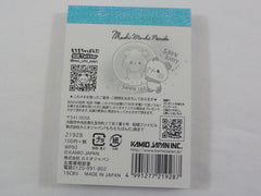 Cute Kawaii Kamio Mochi Panda Mini Notepad / Memo Pad - O - Stationery Designer Writing Paper Collection