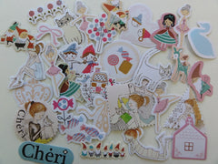 z Cute Kawaii Shinzi Katoh Fairy Tale Story Flake Stickers
