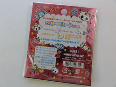 Cute Kawaii Kamio Skull Gothic Happy Sweets Stickers Flake Sack - Vintage