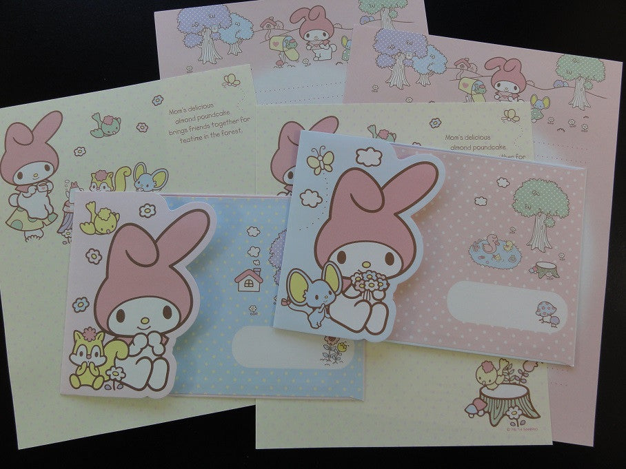 Cute Kawaii Sanrio My Melody Tea Time in the Forest Letter Sets