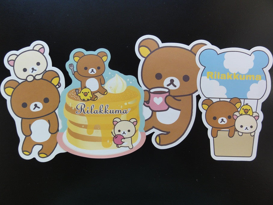 Cute Kawaii San-X Rilakkuma Bear Die Cut Envelopes