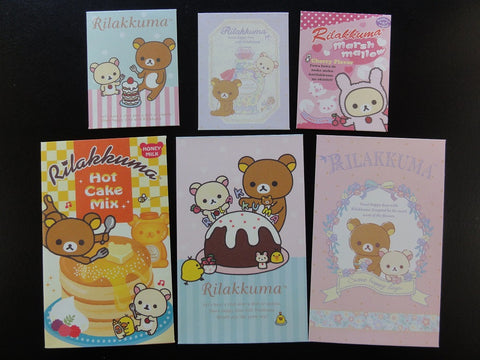 Cute Kawaii San-X Rilakkuma Small and Mini Envelopes