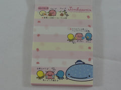 Cute Kawaii San-X Jinbesan Whale Mini Notepad / Memo Pad - A