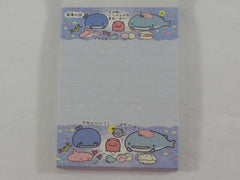 Cute Kawaii San-X Jinbesan Whale Mini Notepad / Memo Pad - C