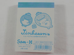 Cute Kawaii San-X Jinbesan Whale Mini Notepad / Memo Pad - C