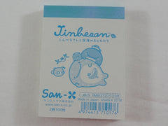 Cute Kawaii San-X Jinbesan Whale Mini Notepad / Memo Pad - D
