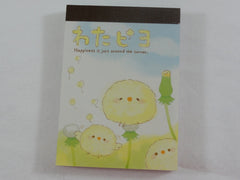 Cute Kawaii Crux Baby Bird Clover Mini Notepad / Memo Pad