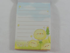 Cute Kawaii Crux Baby Bird Clover Mini Notepad / Memo Pad