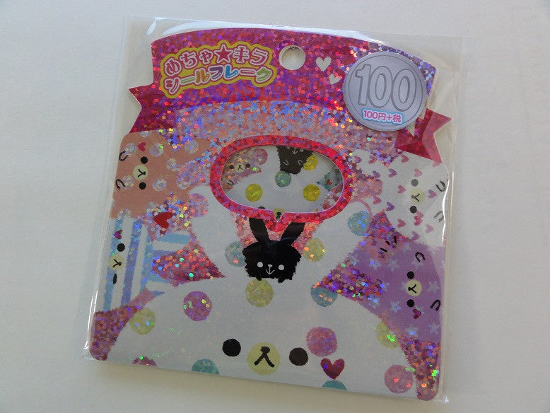 Cute Kawaii Kamio Love Rabbit Bunny Stickers Flake Sack