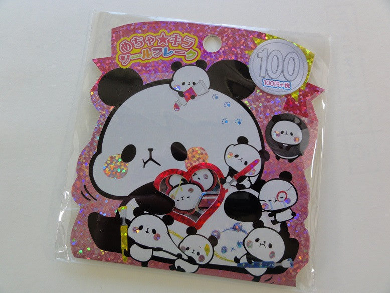 Cute Kawaii Kamio Panda Stickers Flake Sack - B