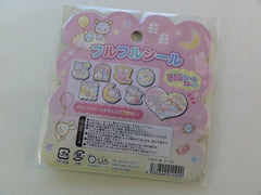 Cute Kawaii Q-Lia Kindness Sky Flavor Unicorn Rabbit Bear Stickers Flake Sack