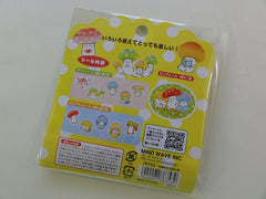 Cute Kawaii Mind Wave Mushroom Flake Stickers Sack