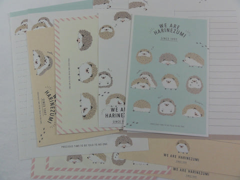 Cute Kawaii Q-Lia Hedgehog Letter Sets - Stationery Writing Paper Envelope Penpal