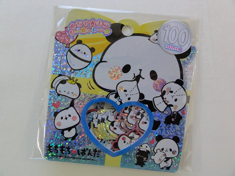 Cute Kawaii Kamio Panda Stickers Flake Sack - D