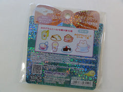 Cute Kawaii Kamio Coffee Dessert Whip Cream Stickers Flake Sack