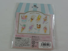 Cute Kawaii Q-Lia Dolce Mart Flake Stickers Sack - Ice Cream