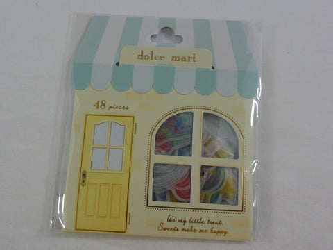 Cute Kawaii Q-Lia Dolce Mart Flake Stickers Sack - Candy