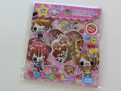 Cute Kawaii Kamio Pretty Honey Girl Best Friends Flake Stickers Sack - Vintage