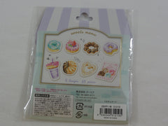 Cute Kawaii Q-Lia Dolce Mart Flake Stickers Sack - Donuts
