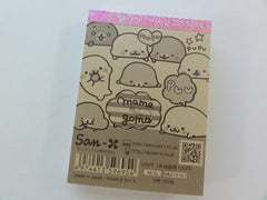 Cute Kawaii San-X Mamegoma Seal Mini Notepad / Memo Pad - B