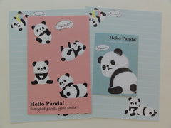 Cute Kawaii Kamio Hello Panda Mini Letter Sets - A