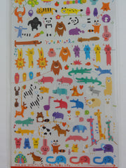Cute Kawaii Mind Wave Animal Safari Wild Zoo Sticker Sheet - for Journal Planner Craft
