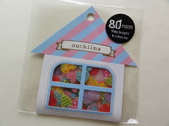 Cute Kawaii Q-Lia Ouchiina Hearts Love Valentine Sticker Flakes Sack