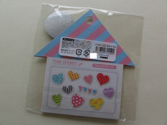 Cute Kawaii Q-Lia Ouchiina Hearts Love Valentine Sticker Flakes Sack