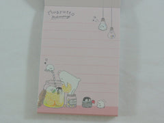 Cute Kawaii Hedgehog Bear Penguin Mugyutto Memory Mini Notepad / Memo Pad - E - Stationery Design Writing Collection