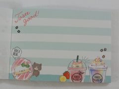 Cute Kawaii Koneko Cafe Cat Love It Mini Notepad / Memo Pad - E - Stationery Design Writing Collection