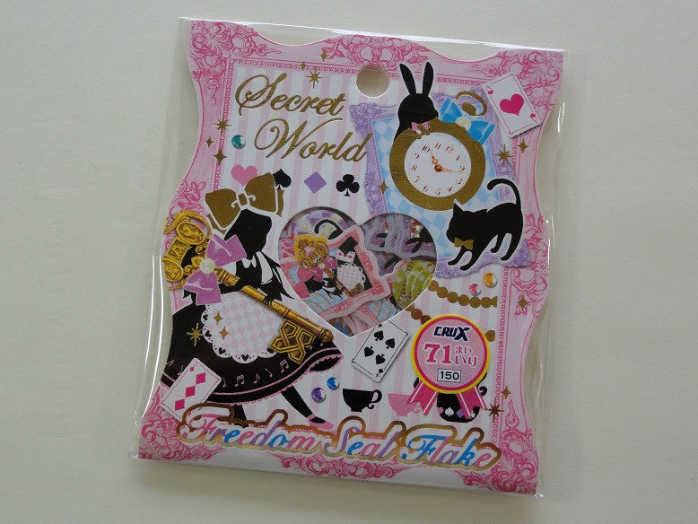 Cute Kawaii Crux Secret World Alice Stickers Flake Sack