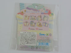 Cute Kawaii San-X Sentimental Circus Flake Stickers Sack - Collectible for Journal Agenda Planner Craft Scrapbook