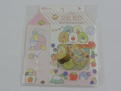 Cute Kawaii San-X Sumikko Gurashi Flake Stickers Sack - Milk - Collectible for Journal Agenda Planner Craft Scrapbook