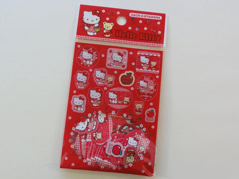 Cute Kawaii Sanrio Hello Kitty Sack-O-Stickers Flake Sticker Sack - Vintage Collectible Preowned