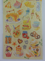 Cute Kawaii Mind Wave Tea Time Bakery Patisserie Fruity Bake Kitchen Sticker Sheet - for Journal Planner Craft