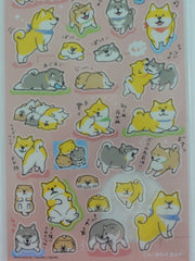 Cute Kawaii Mind Wave Dogs Puppies Sticker Sheet - for Journal Planner Craft Organizer Agenda Schedule