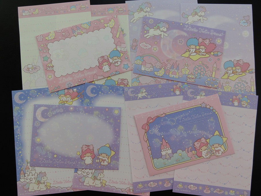 Sanrio Little Twin Stars MINI Letter Paper + Envelope Theme Set